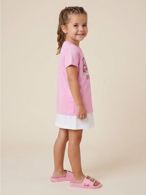 MC2 Saint Barth Barbie Print Pink T-Shirt Girls Size 10